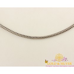 Серебряная цепь снейк 800511с